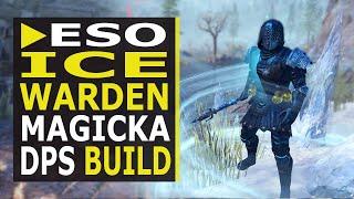 ESO Easiest Magicka Warden ICE DPS Build - Updated for Blackwood