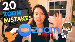 20 Zoom Mistakes You Should Know (and How to Fix Them) #feisworld #zoom #zoommistakes