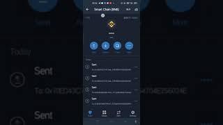 How to send BNB Smart Chain from Trust Wallet to Binance