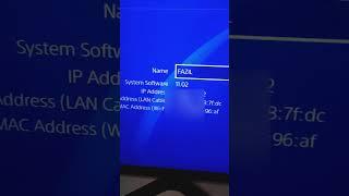 Testing LAN Jailbreak on PS4 Firmware 11.02