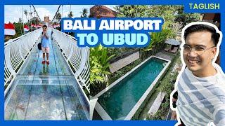 BALI AIRPORT TO UBUD by Private Car Tour w/ Driver (Bali Vlog #1) • The Poor Traveler Indonesia