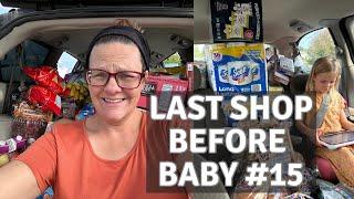 Last GROCERY HAUL before Baby #15