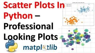 Scatter Plots in Python - Complete Tutorial - Generate Professional Looking Plots