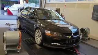 Mitsubishi Evo IX anti lag test