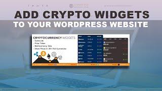 How to Add Crypto Widgets To Your WordPress Website - Crypto Premium Theme