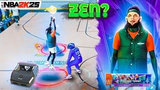 my 1st time playing the COMP STAGE in 2 MONTHS.. vs a ZENNER ?? NBA 2K25