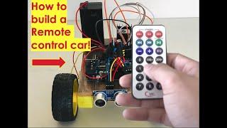 Remote control car using Arduino