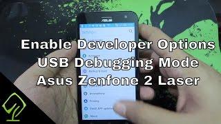 How to Enable/Disable Developer Options/USB Debugging Mode on Asus Zenfone 2 Laser