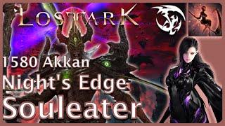 Lost Ark - Solo Akkan Night's Edge Souleater 1580