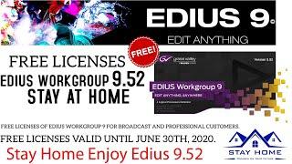 Edius 9.52 Free Download Video Editing Software | Stay at Home | Musa Studio