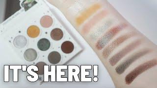 ColourPop Mandalorian palette! Review, Swatches and Comparisons to The Child palette