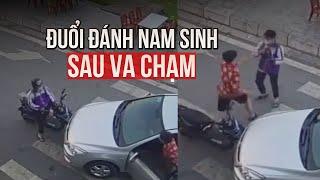 Triệu tập tài xế đi ngược chiều, đuổi đánh nam sinh sau va chạm