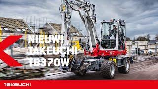 NIEUW! De Takeuchi TB370W: de mobiele alleskunner | TAKEUCHI BENELUX