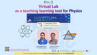 Virtual Labs: Virtual Lab as a teaching learning tool for Physics