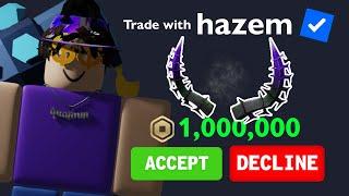 Trading With 100 Most Famous People on Roblox