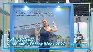 Delta at the ASEAN Sustainable Energy Week 2023