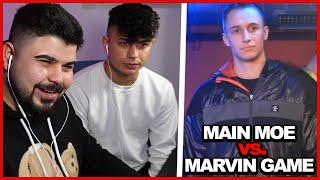 OHA! RESPEKT FÜR DIESES BATTLE!!  MAIN MOE vs. MARVIN GAME bei RAP am MITTWOCH | Reaction