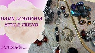 Hot Jewelry Trend: Dark Academia + DIY Bookmark