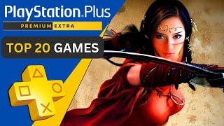 Top 20 PS Plus Extra & Premium Games You Can Play Right Now | 2024