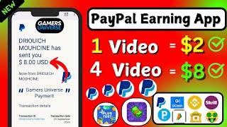 Minimum Withdraw $0.3 Only | New PayPal Cash Earning App 2024 | Earn PayPal Money Upto $9 Daily 