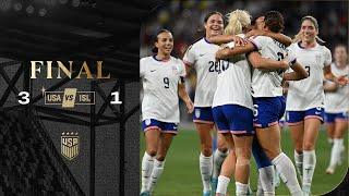 USWNT vs. Iceland | Highlights | October 27, 2024