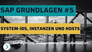 SAP Grundlagen #5 - Systeme, System-IDs, Instanzen, Hosts und Maschinen