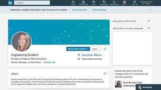How to Add Skills and Endorsements to your LinkedIn Profile.