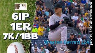 Braxton Garrett (24) | July 22, 2022 | MLB highlights