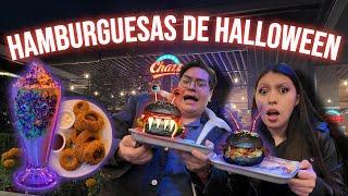 ¡HAMBURGUESAS con BARRA LIBRE de Halloween! - Chazz