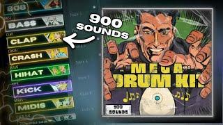 (+900) FREE MEGA TRAP DRUM KIT (Southside, 808 Mafia, Cubeatz, Metro Boomin, etc)