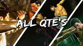 All Boss QTE/Action sequences in the Yakuza series (2005-2020)