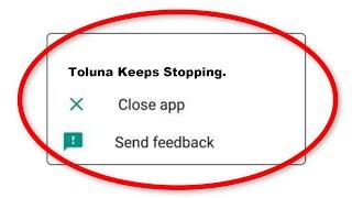 How To Fix Toluna Apps Keeps Stopping Error Android & Ios - Fix Toluna App Not Open Problem