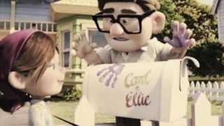 "I will never get used to you..."  (Carl & Ellie)