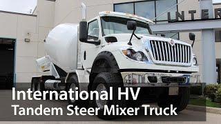 International HV Tandem Steer Cement Mixer Truck | Maxim Truck & Trailer