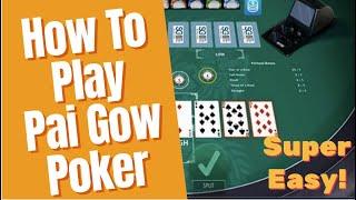 Pai Gow Poker -  How To Play - [SUPER EASY]