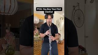 POV: You Buy Your First CLARINET ️