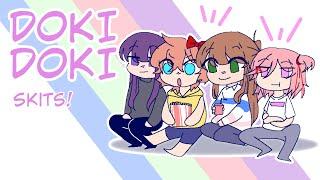 DOKI DOKI skits || DDLC Animatic || Read description!