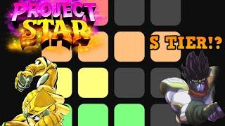 Project Star PVP Tierlist!