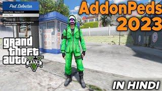 How To Install AddonPeds (2023) GTA 5 PC MODS | Techyu Gaming