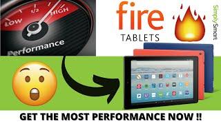 Maximize and Optimize your Amazon Fire Tablet Performance Fast (2021)