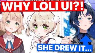 Ui-mama Realizes Ao Drew Loli-Ui (Shigure Ui, Hiodoshi Ao, Houshou Marine, Lun-Lun) [Eng Subs]