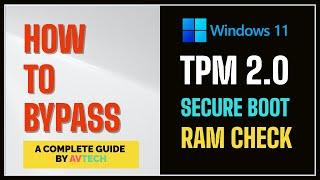 How to Bypass TPM 2.0, Secure Boot and RAM Check