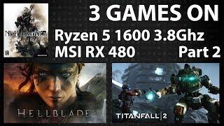 3 Games on Ryzen 5 1600 + RX 480 / RX 580 | 1080p & 1440p Gameplays | Part 2