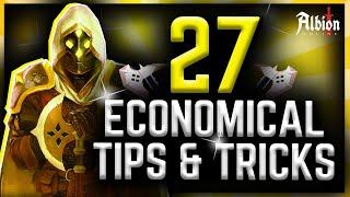 27 TIPS & TRICKS FOR ECONOMY | Albion Online Beginner Guide