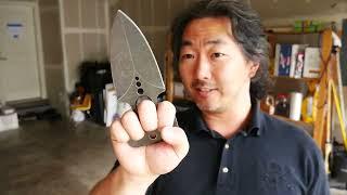 Guro Jee's Blade Review of Laci Szabo Max Knives Devil's Tongue Push Dagger FANTASTIC GTFO Me Knife!