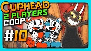 Cuphead 2 PLAYERS CO-OP Прохождение #10  ДЬЯВОЛ ОГРЕБАЕТ!