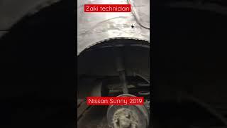 Nissan sunny 2019 back right side accident repair work zaki technician subscribe my YouTube channel