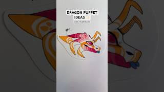 Dragon Puppet Ideas!  #dragonpuppets #dragonpuppet #paperdragons