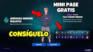 *NUEVO* COMO CONSEGUIR LA SKIN de YUJI ITADORI en FORTNITE? RECOMPENSAS DE JUJUTSU KAISEN GRATIS!