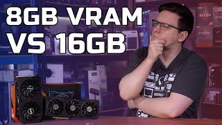 16GB vs 8GB VRAM - How much does VRAM REALLY matter?